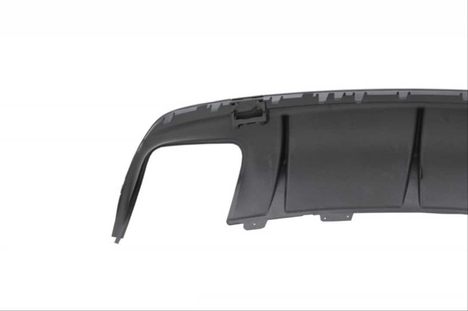 MERCEDES W117 CLA IÇIN UYUMLU CLA 45 GORUNUM 13-15 DIFUZOR &amp; EGZOZ SETI - SILVER EGZOZ ILE